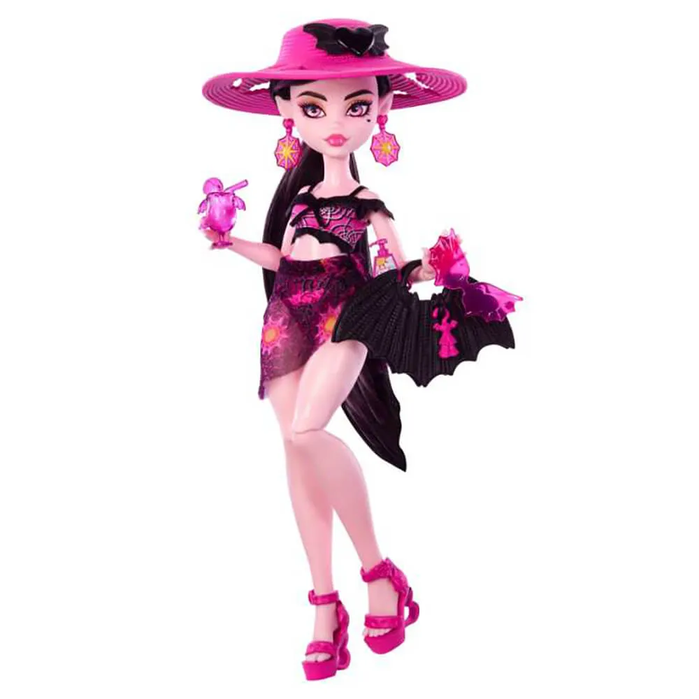 Mattel Toys Monster High Scare-Adise Island Draculaura Modepuppe