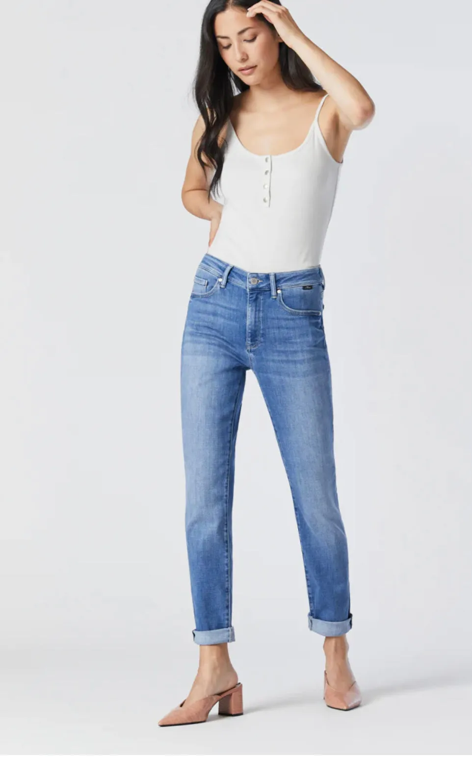 MAVI KATHLEEN HIGH RISE SLIM BOYFRIEND Jeans von Mavi