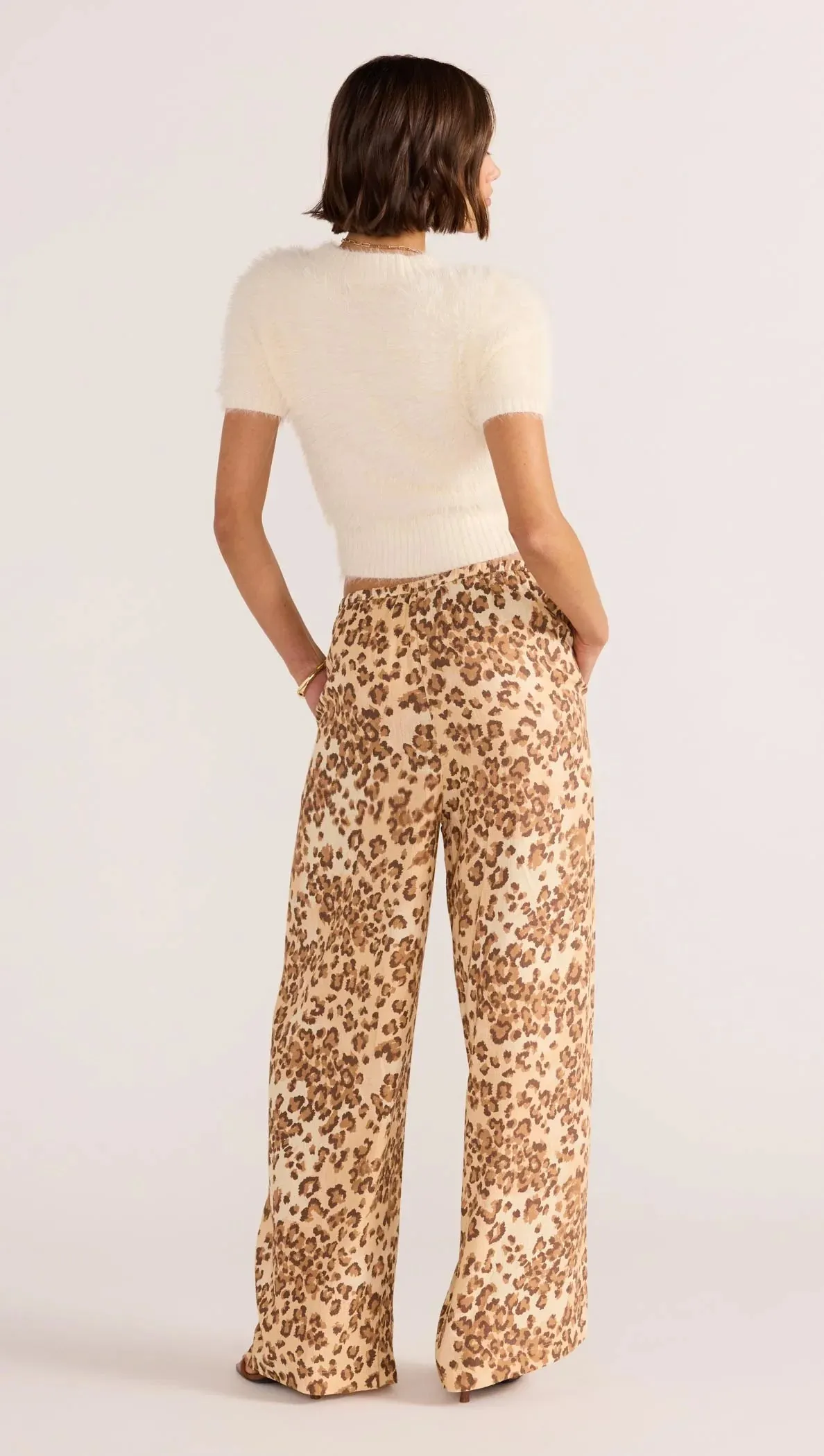 MinkPink Kleidung Arden Bundhose | Leopard