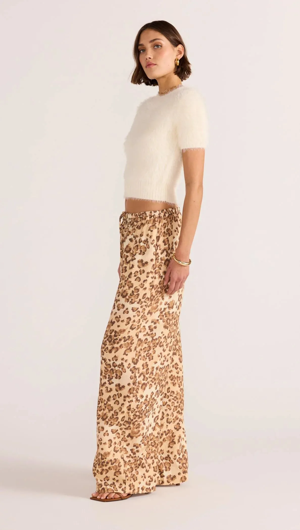 MinkPink Kleidung Arden Bundhose | Leopard