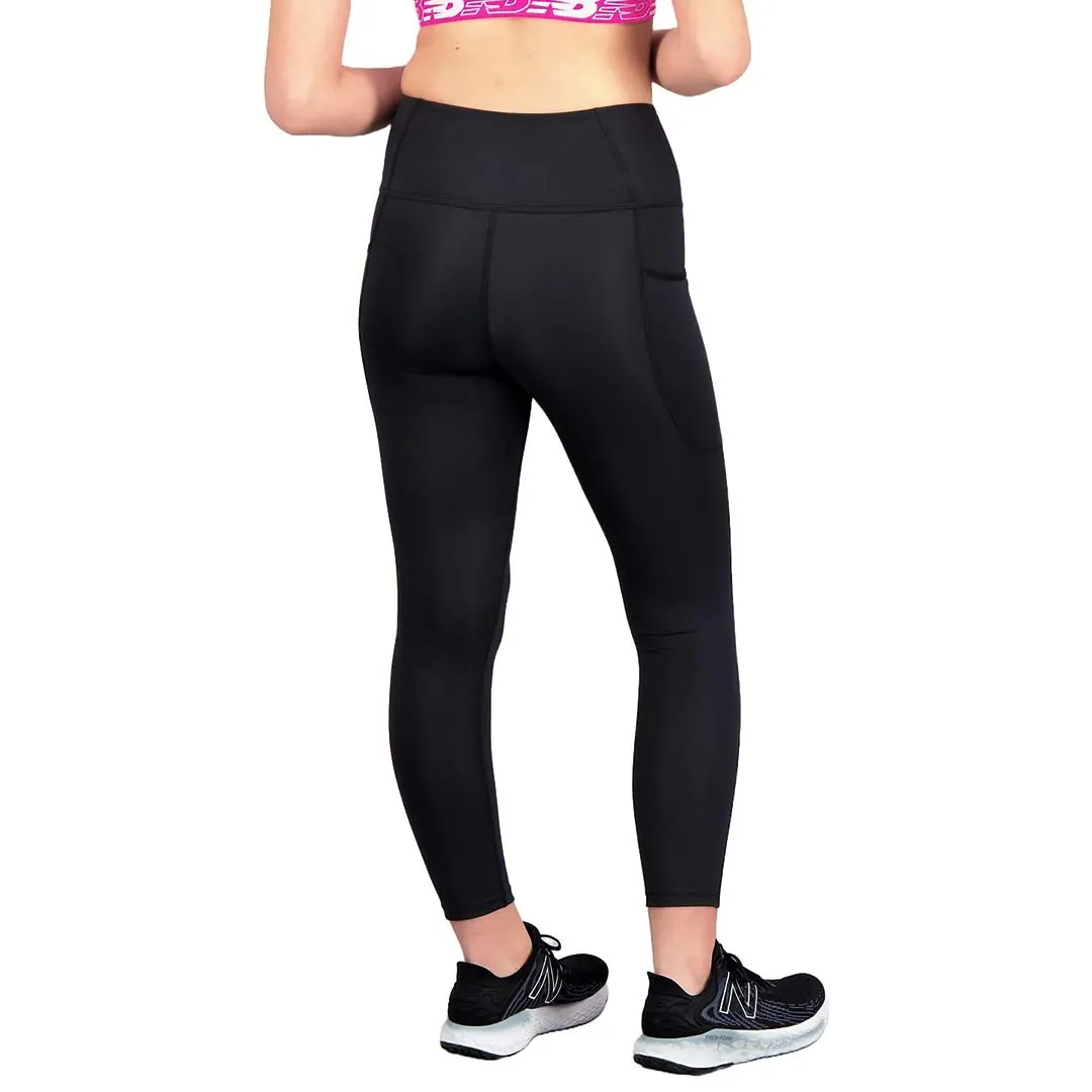 New Balance - High-Waist Crop-Tights mit Tasche für Damen (WP21126 BK)
