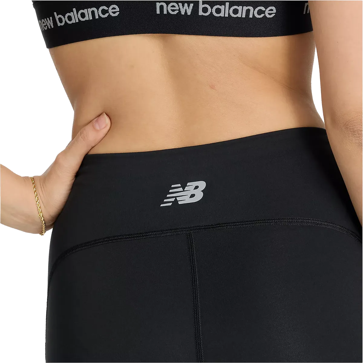 New Balance Damen NB Sleek Pocket High Rise Legging