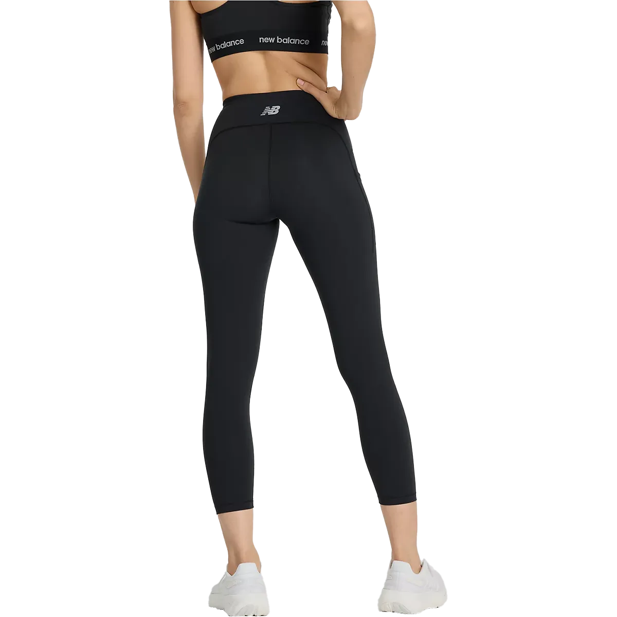 New Balance Damen NB Sleek Pocket High Rise Legging