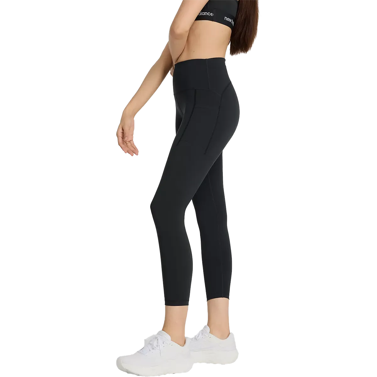 New Balance Damen NB Sleek Pocket High Rise Legging