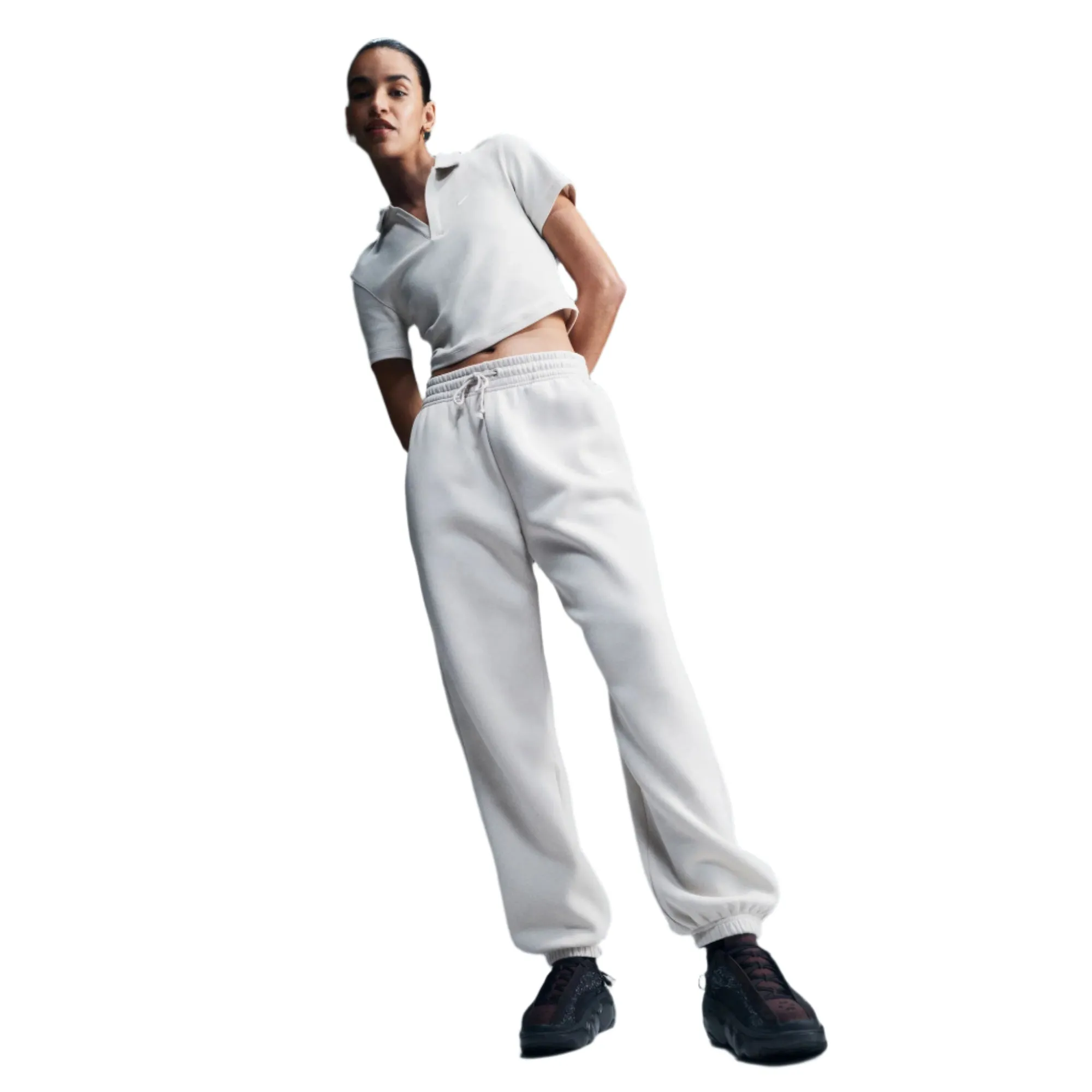 Nike Sportswear Phoenix Fleece Damen High Waisted Übergroße Jogginghose
