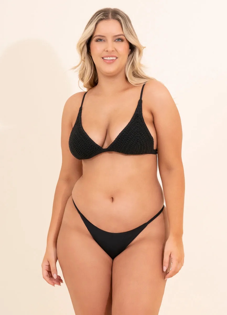 Onyx Micro Midi Bikini-Höschen mit Einfach-Träger