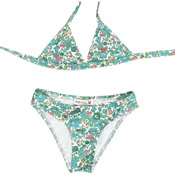 Petit Crabe Betsy D Elle Triangle Bikini Liberty© Stoff Petit-Crabe