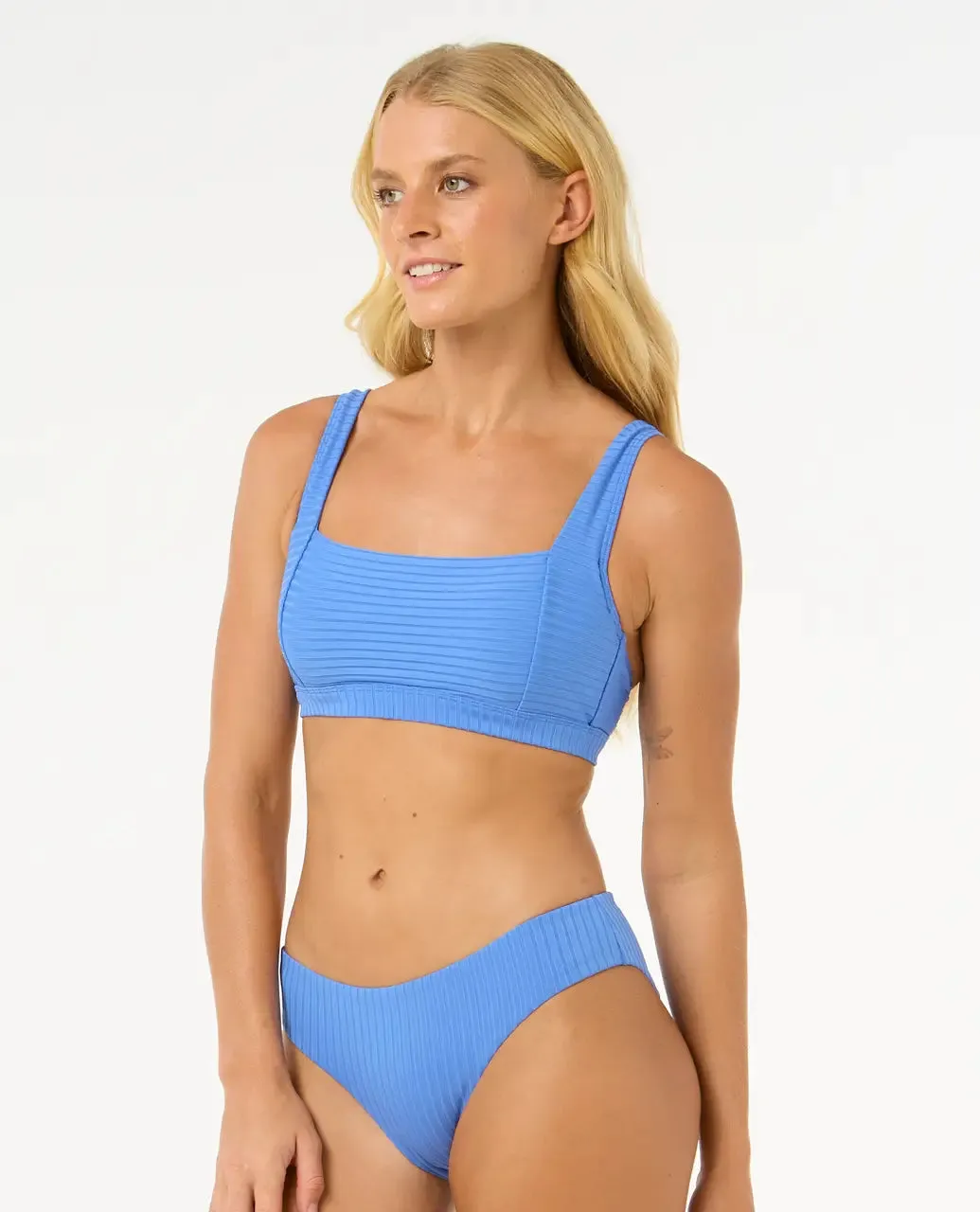 Premium Surf Bikini-Oberteil D-DD im Ozean-Design