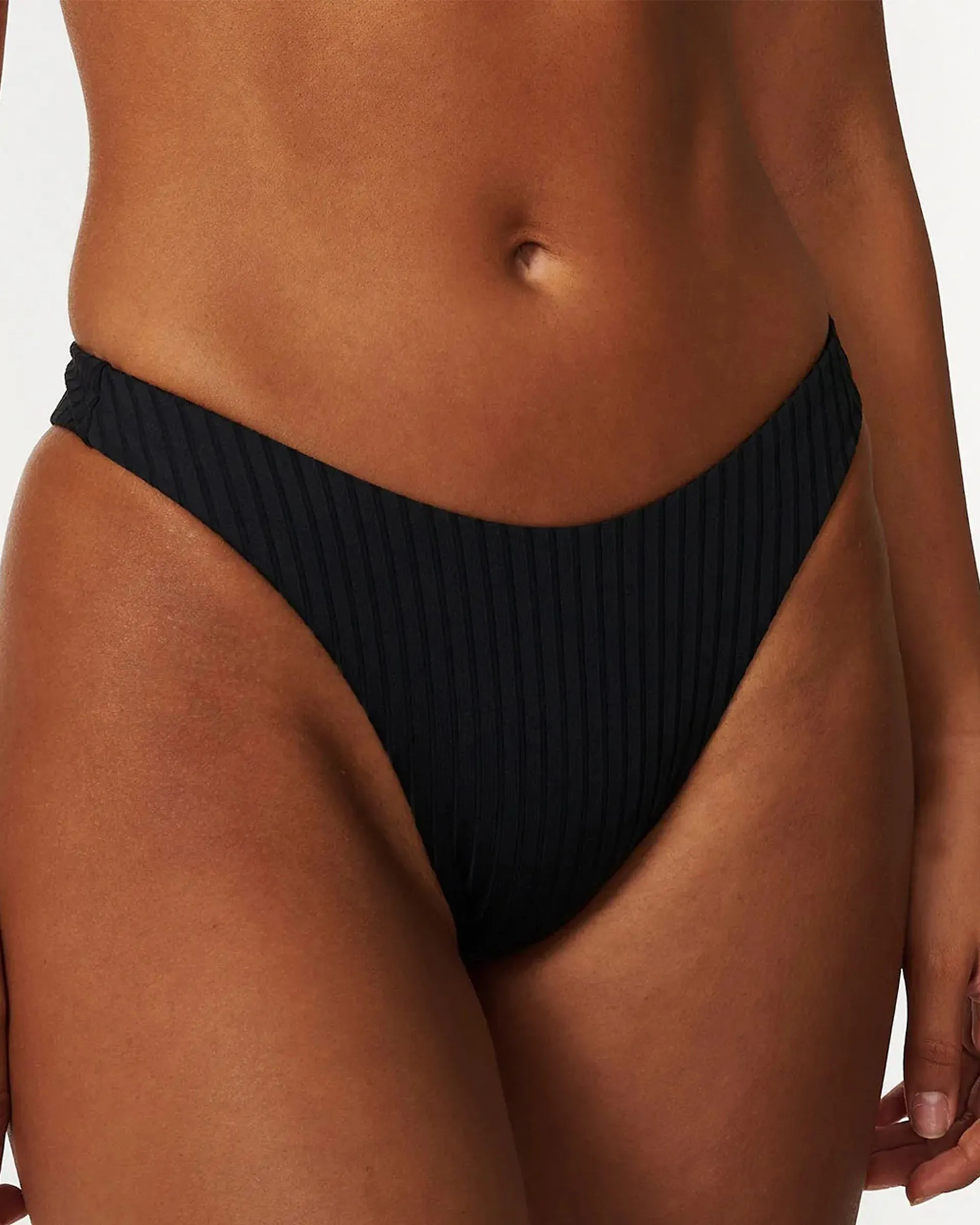 Premium Surf High Leg Bikini-Höschen mit knapper Bedeckung
