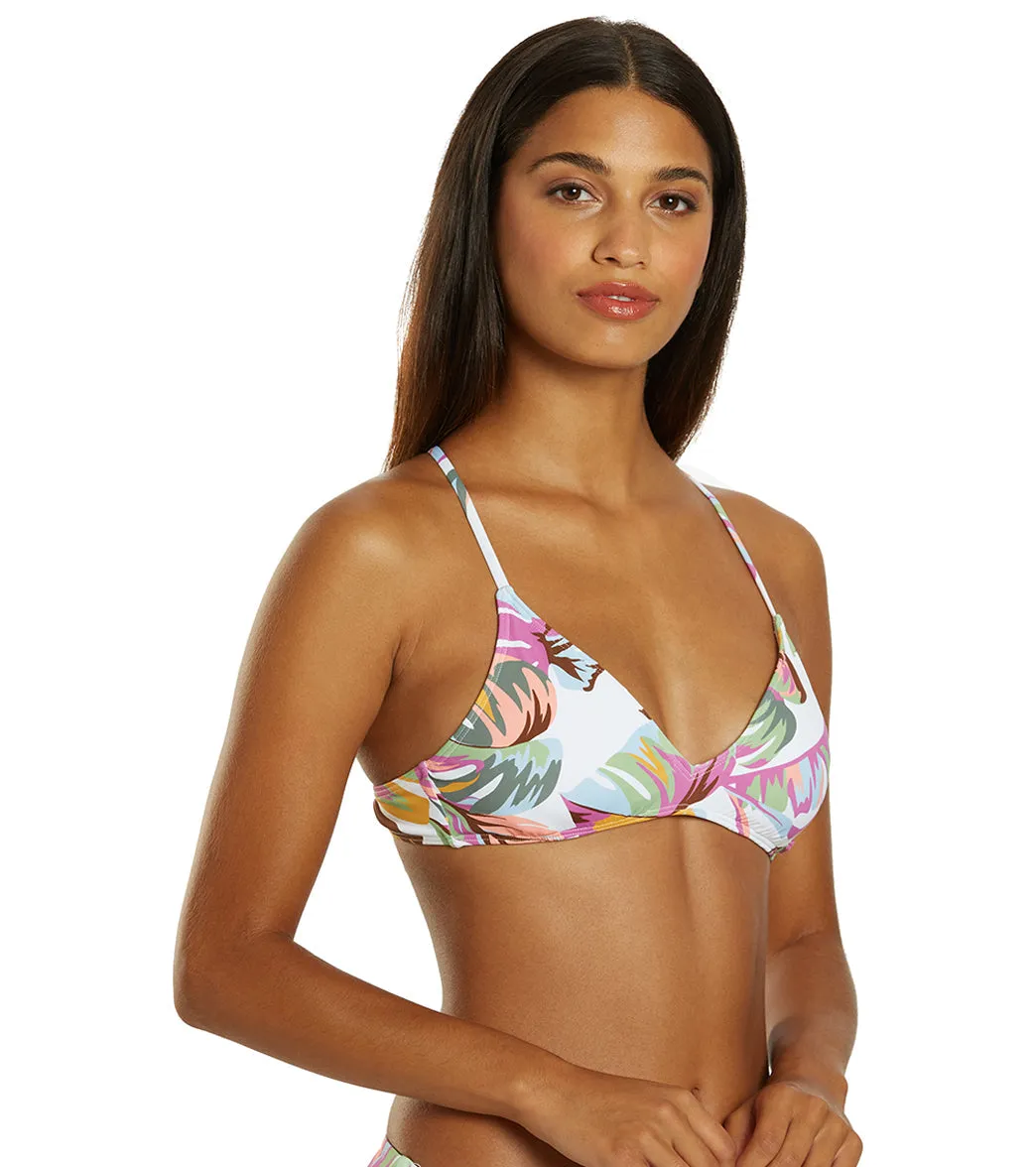 Gedrucktes Beach Classics Bikini-Oberteil mit Trägeroptik