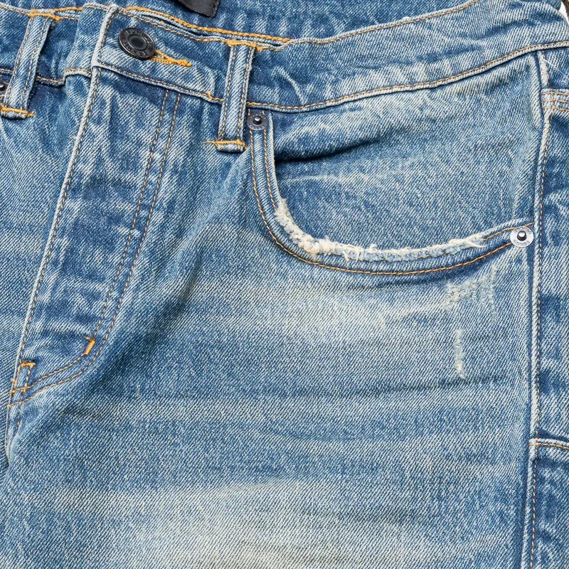 Purple Brand Low Rise Skinny Leg 9 To 5 Jeans - Dunkelindigo