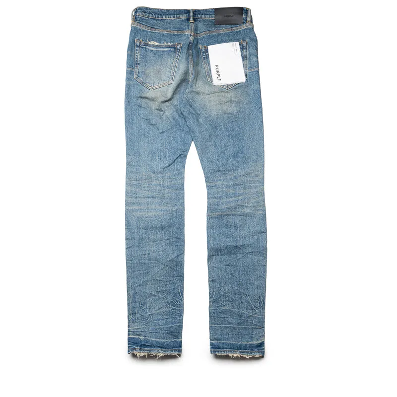 Purple Brand Low Rise Skinny Leg 9 To 5 Jeans - Dunkelindigo