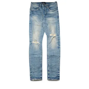 Purple Brand Low Rise Skinny Leg 9 To 5 Jeans - Dunkelindigo