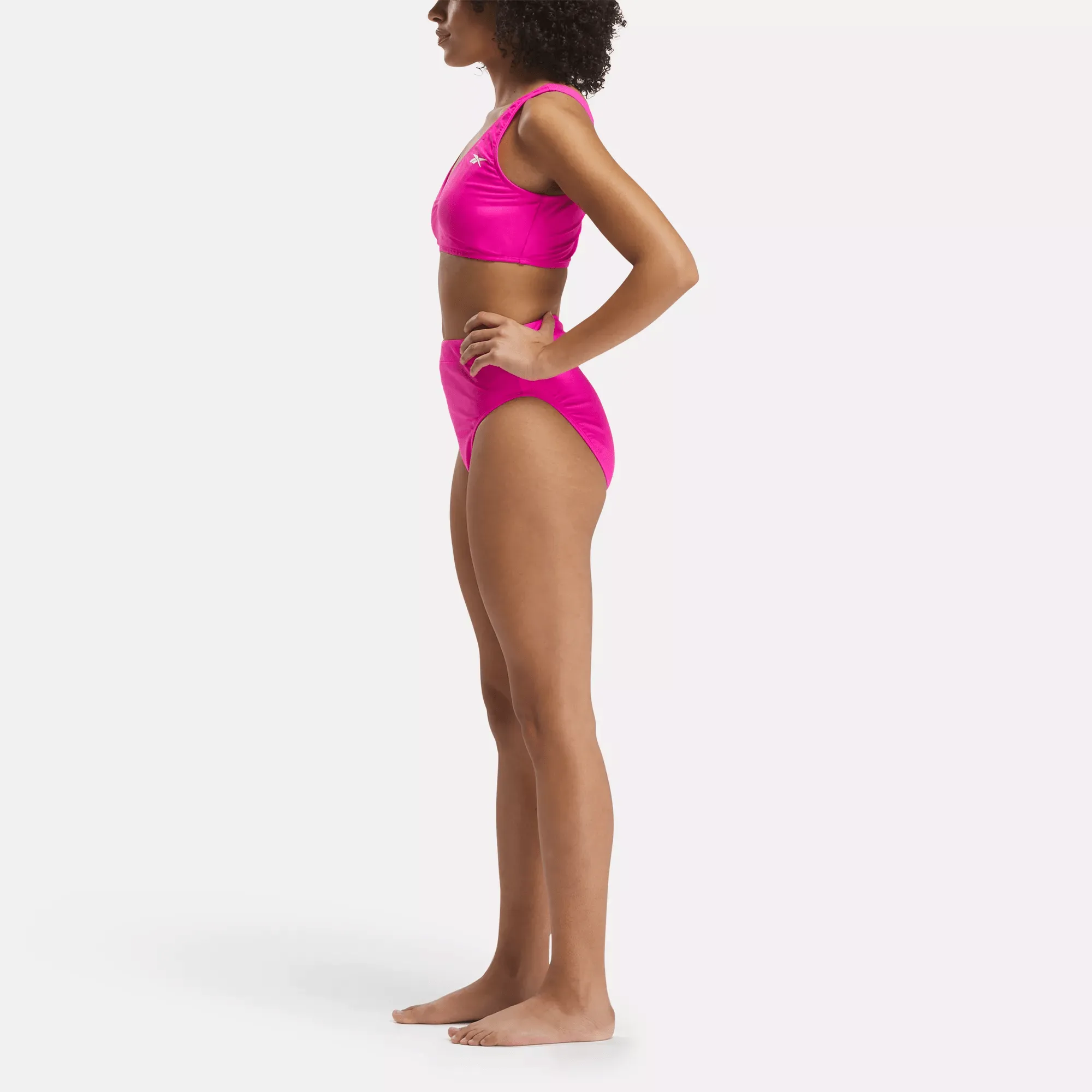 Reebok Bekleidung Damen High-Waisted Bikini-Unterteil