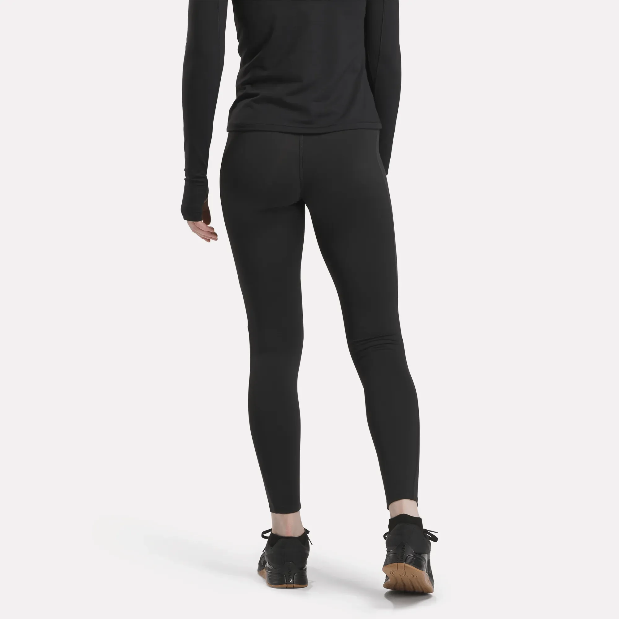 Reebok Bekleidung Damen Lux High-Rise RBK-FIRE  Leggings