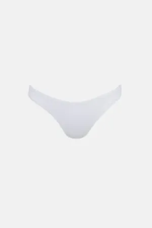RHYTHM Isla Rib Eco Holiday Bikini-Hose - Weiß