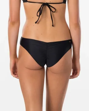 Rip Curl Classic Surf Cheeky Coverage Bikini-Höschen - Schwarz