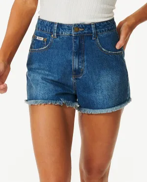 Rip Curl Amy High Shorts in Dunkelblau