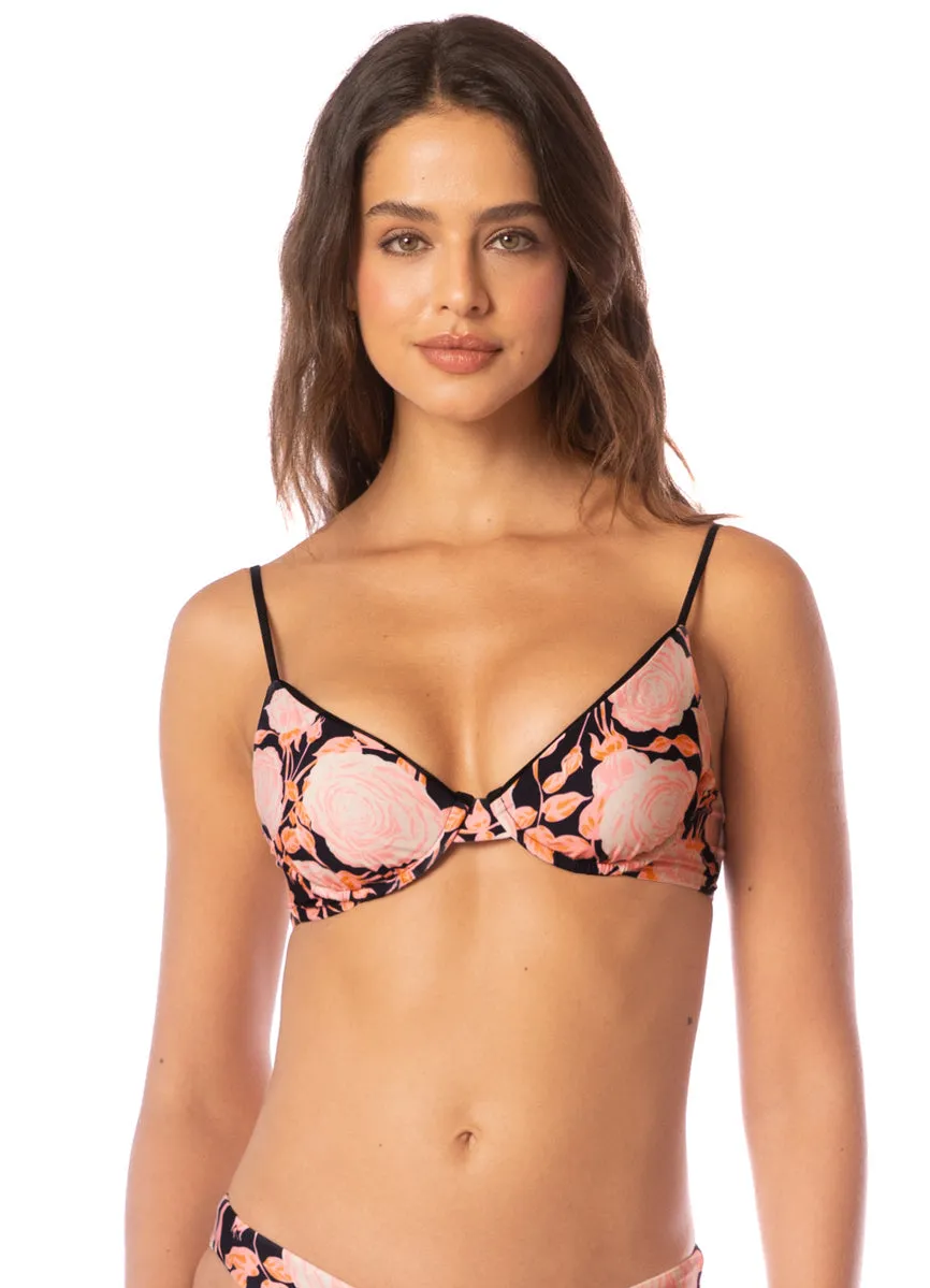 Rosenblüten Zartes Unterwäsche-Bikini-Oberteil