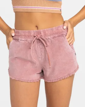 Roxy Scenic Route Cord Shorts - Mauve Orchidee