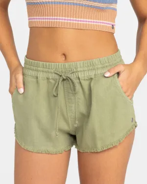 Roxy Scenic Route Shorts - Ölgrün