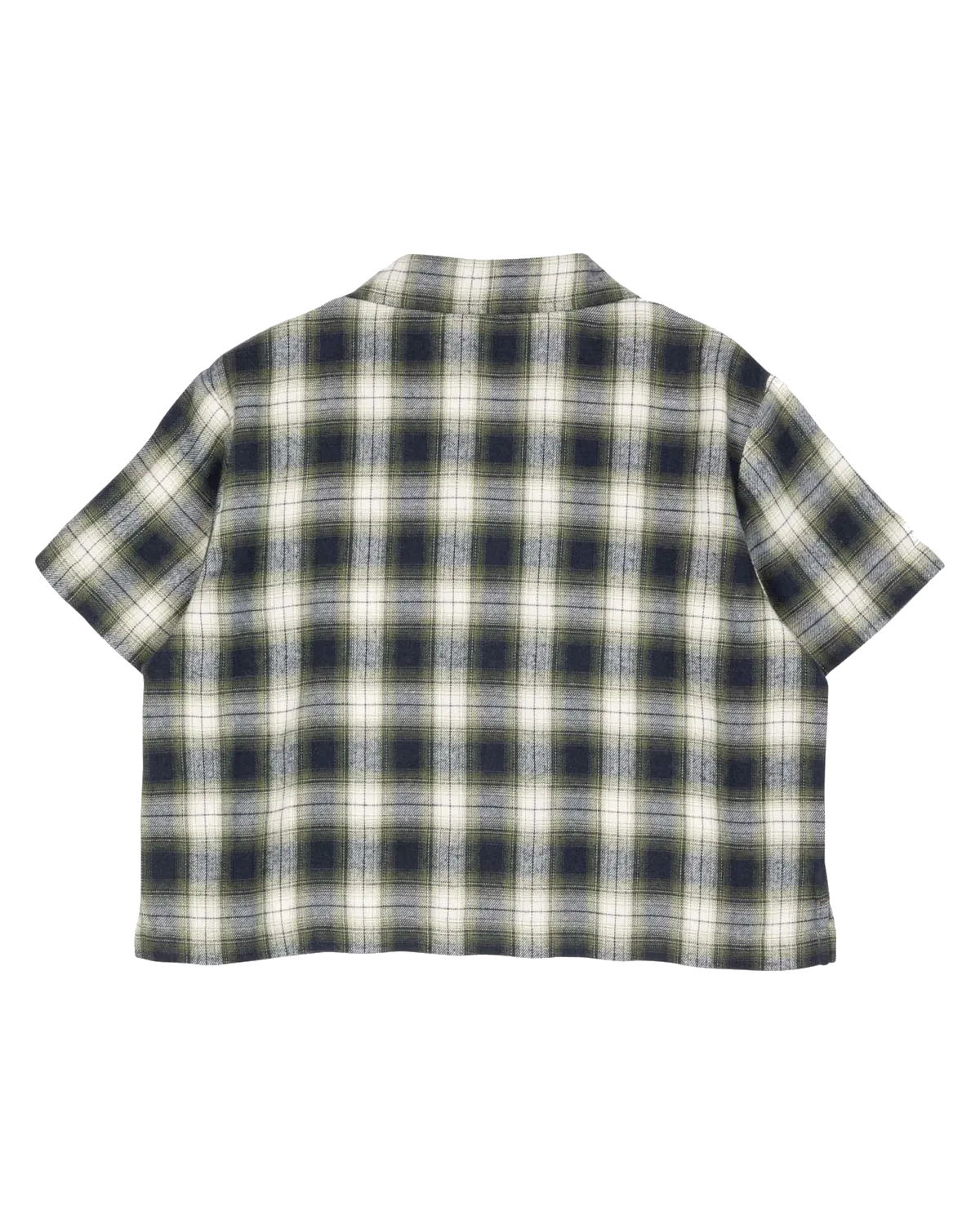 Santa Cruz Classic Check Crop Shirt in Marineblau & Grün