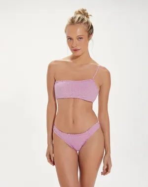 Schuppen Ana Asymmetrisches Bikini-Oberteil