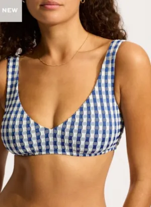 SEAFOLLY Bella Sweetheart Tank Bikini-Oberteil - Ultramarin