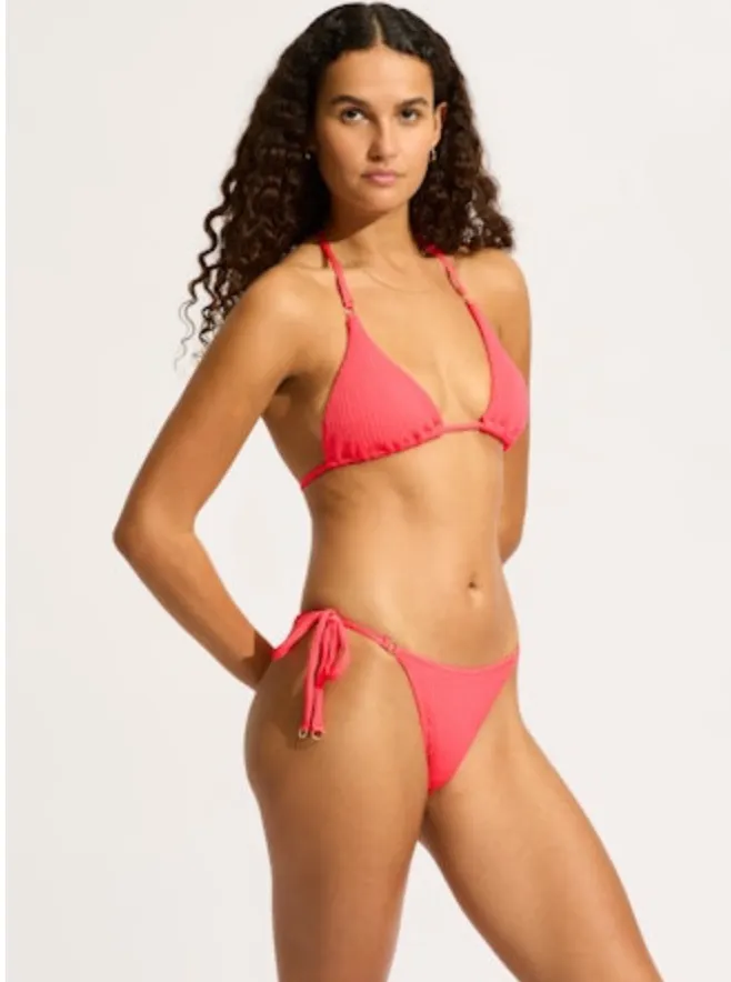 SEAFOLLY Sea Dive Slide Tri Bikini-Oberteil - Löwenmaul