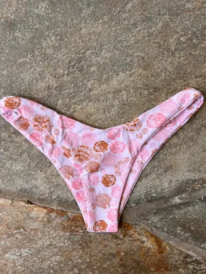 Shell Print Cheeky V Bikini-Höschen