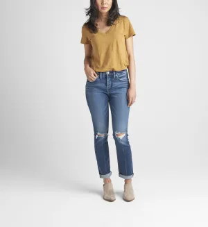 Silberfarbene Beau-Freundin-Fit-Mittelhohe