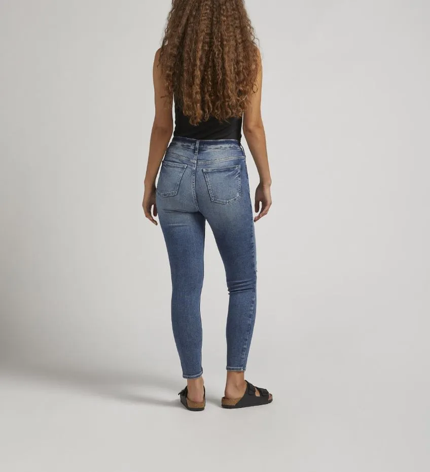 Silver Infinite Fit High Rise Skinny