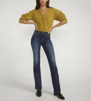 Silber Infinite Fit Mid Rise Bootcut