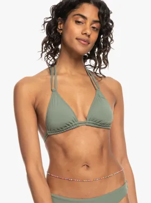 Solide Strandklassiker Mini Tiki Tri Bikini Oberteil