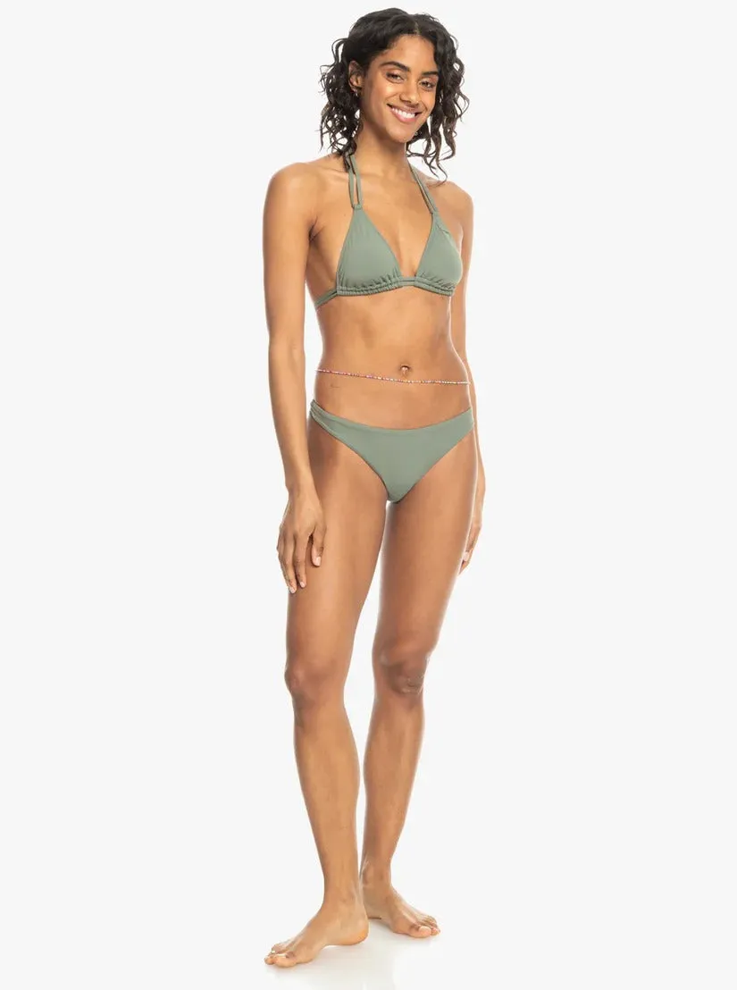 Solide Strandklassiker Mini Tiki Tri Bikini Oberteil