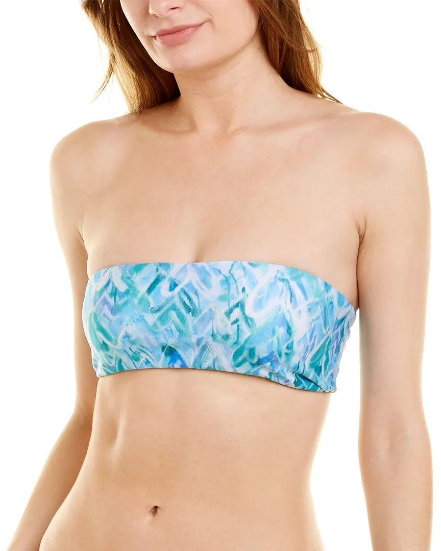 Prachtiges reversibles Bandeau-Bikini-Oberteil