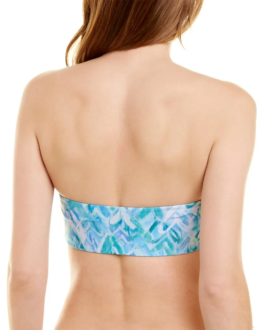 Prachtiges reversibles Bandeau-Bikini-Oberteil