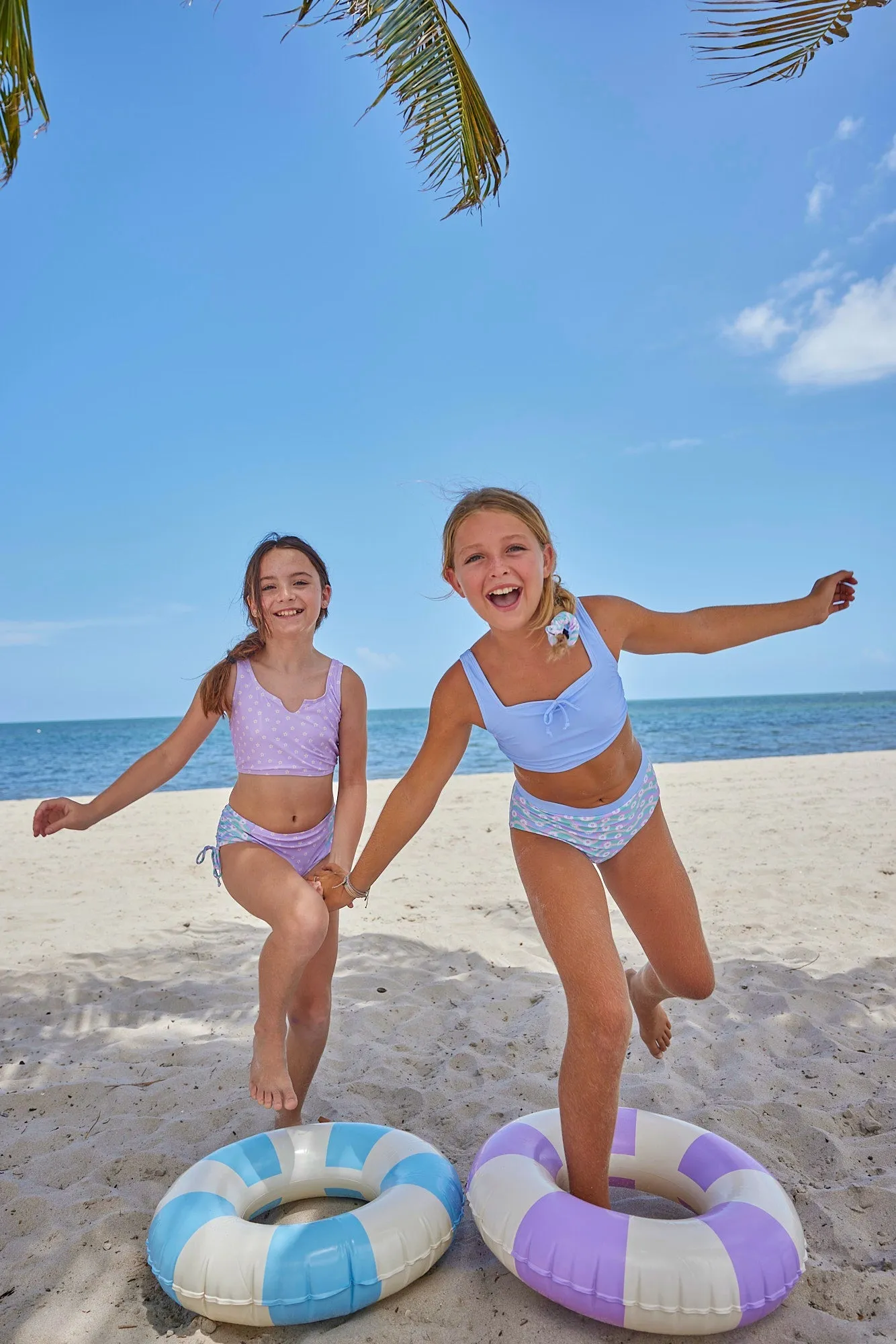 Sommerbrise Zweiteiliger Badeanzug Babykids_Blueberry-Bay