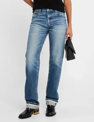 Sumterville Gerade Bein, Blaue Kleidung_moussy