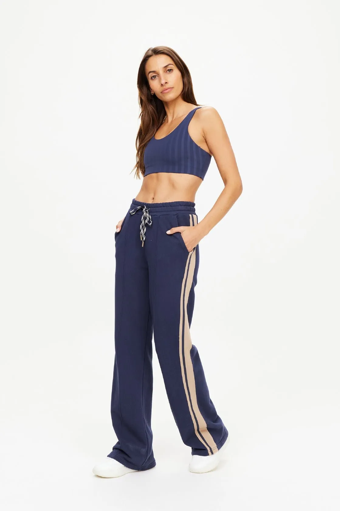 Die Upside Clothing Cascade Willow Hose | Marineblau
