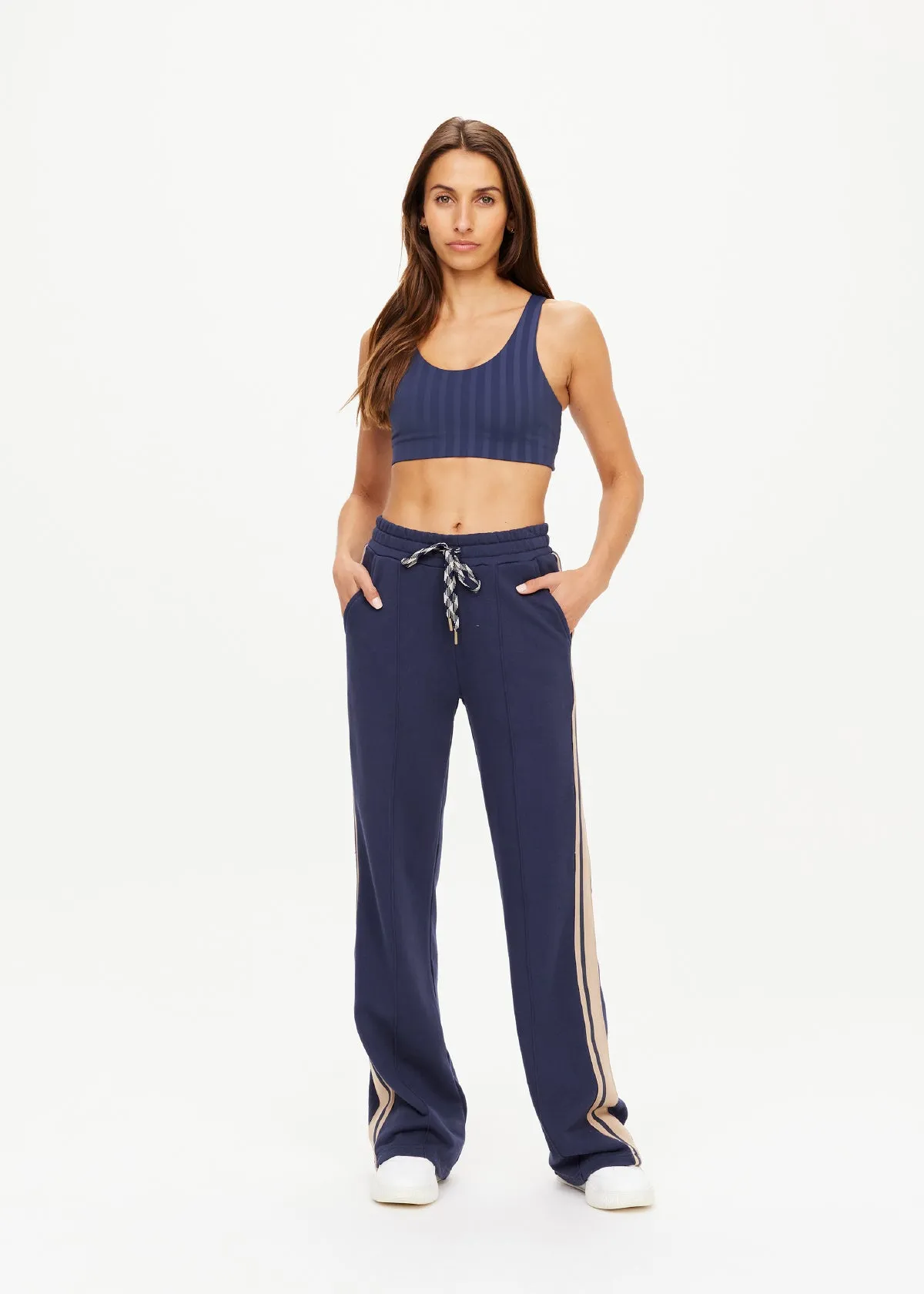 Die Upside Clothing Cascade Willow Hose | Marineblau