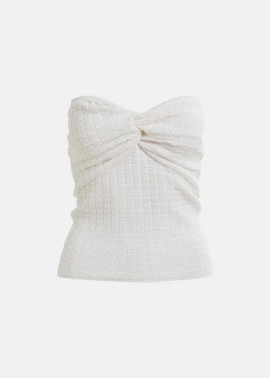 Röhren-Top Holo Off-White Kleidung_Essentiel-Antwerp