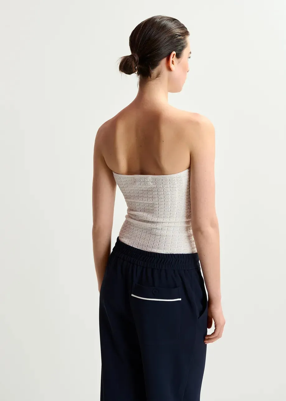 Röhren-Top Holo Off-White Kleidung_Essentiel-Antwerp