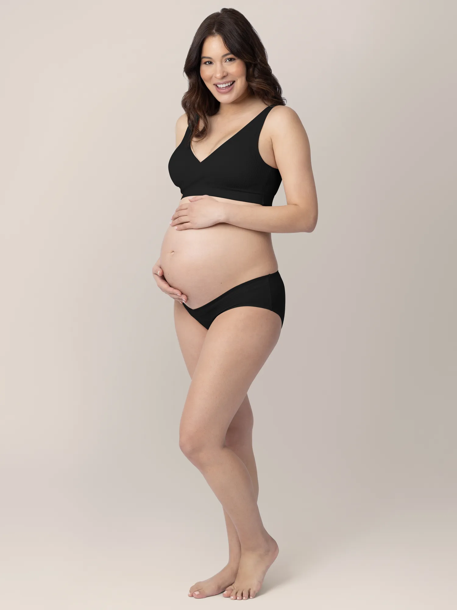 Unter-dem-Bauchnabel Bikini-Unterwäsche Pack | Niedrig geschnittener Stil - Neutrale Farben Babykids_kindred-bravely