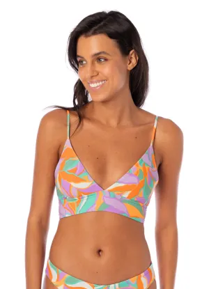 Urban Oasis Holly Long Line Dreiecks-Bikini-Oberteil