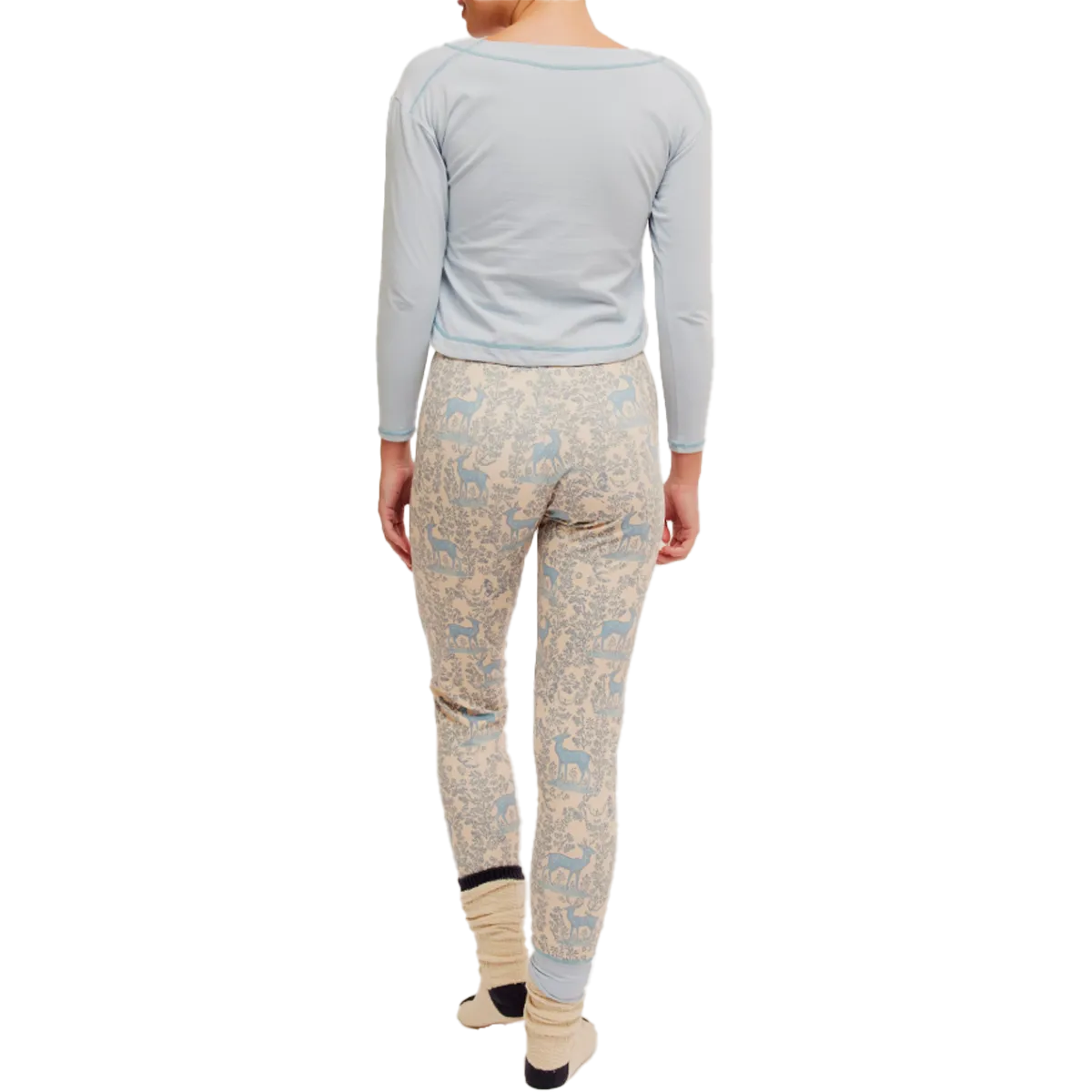 Damen-Chill-Abend-Pyjama-Set