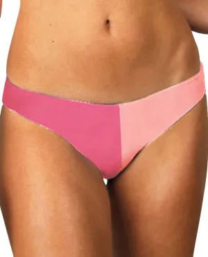 Damen Bikiniunterteil in moderater Passform in Santa Cruz Pink