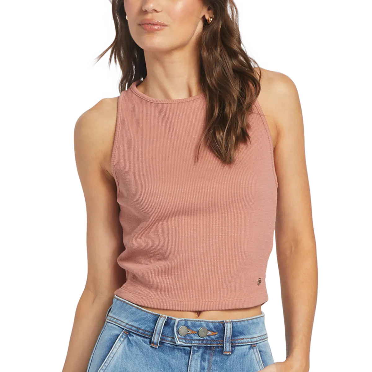 Damens Never Ending Vacay Hochgewebter Tanktop