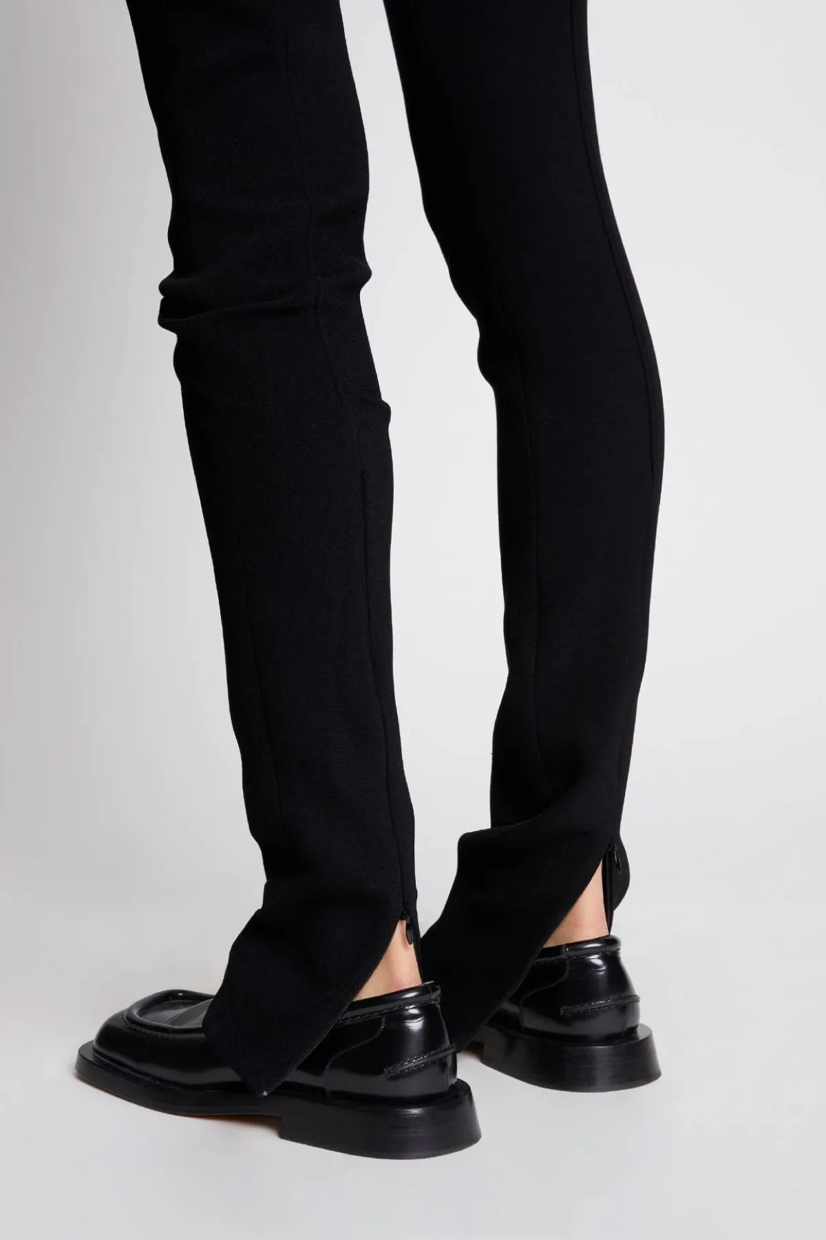 Damen Proenza Schouler Günstigere Proenza Schouler Bi-Stretch Crepe Slim Hose - Schwarz