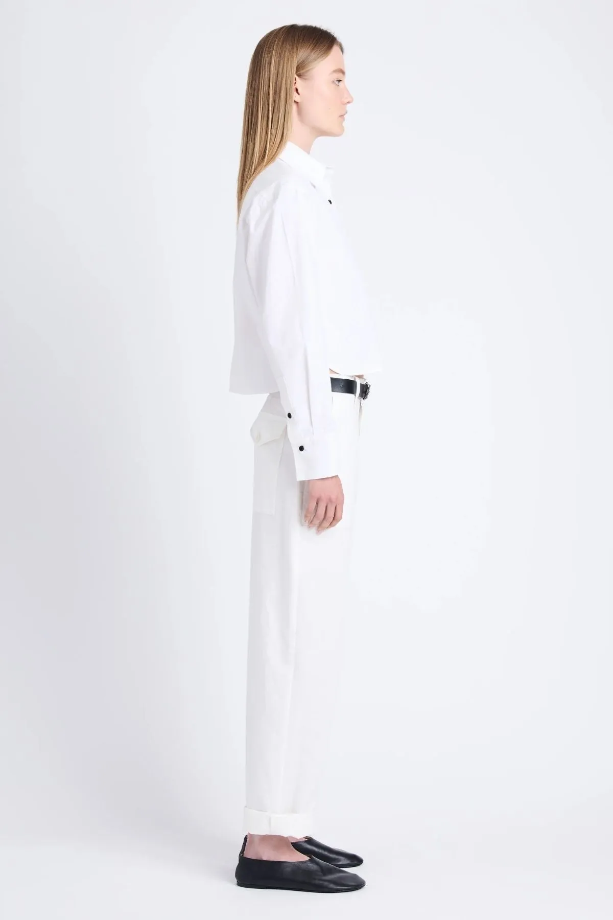 Damen Proenza Schouler Günstiger Proenza Schouler White Label Alma Hemd - Weiß